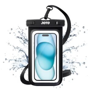 JOTO Universal Waterproof Phone Case – IPX8 Dry Bag for Swimming & Beach